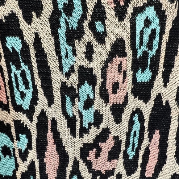 BCBGMAXAZRIA Leopard Print Fit and Flair Skater Dress Size Small - Picture 6 of 12